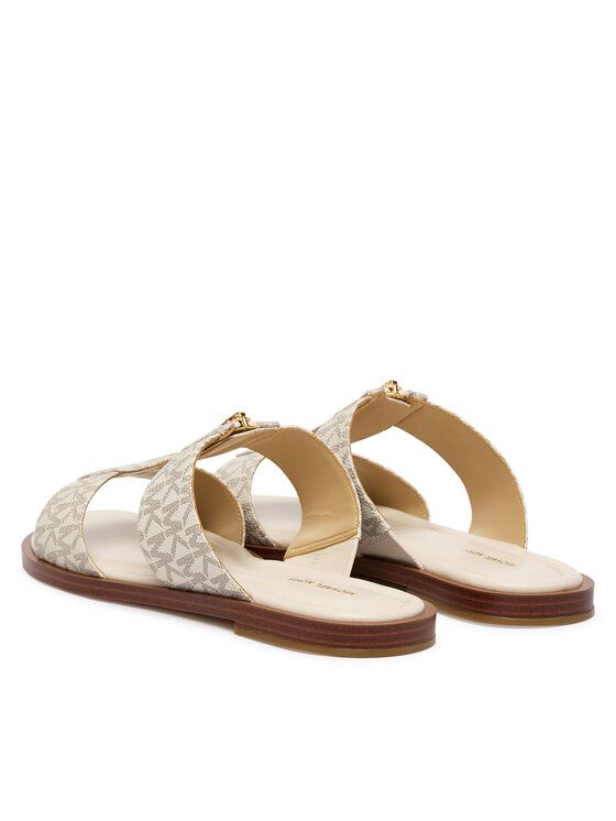 MICHAEL Michael Kors Шльопанці MICHAEL Michael Kors Berkley Flat 40S6BRFS1B Écru