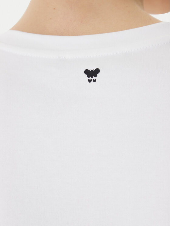 Weekend Max Mara Weekend Max Mara Camiseta Multid 2615941031 Blanco Relaxed Fit