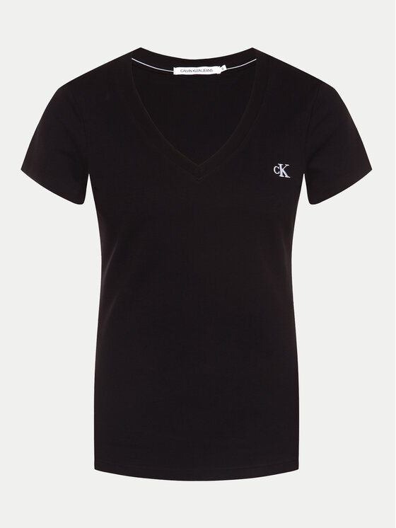 Calvin Klein Jeans Calvin Klein Jeans T-shirt Rood J20J213716 Nero Regular Fit