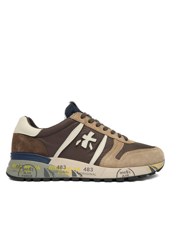 Premiata Sneakersy Premiata Lander Var 7704 Hnedá