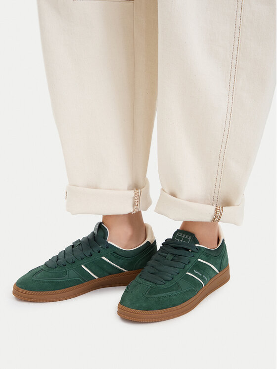Tommy Jeans Sportcipők Tommy Jeans The Greenwich Edge Suede EN0EN02924 Zöld