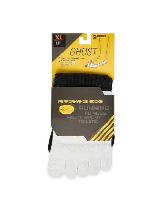 Vibram Fivefingers Calcetines tobilleros Vibram Fivefingers Ghost S15G12P Blanco