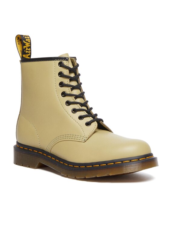 Dr. Martens Botas de combate Dr. Martens 1460 Smooth Beis