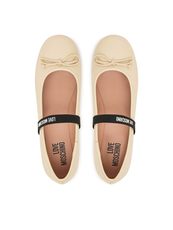 LOVE MOSCHINO Балетки LOVE MOSCHINO JA11121G1OIE0110 Écru