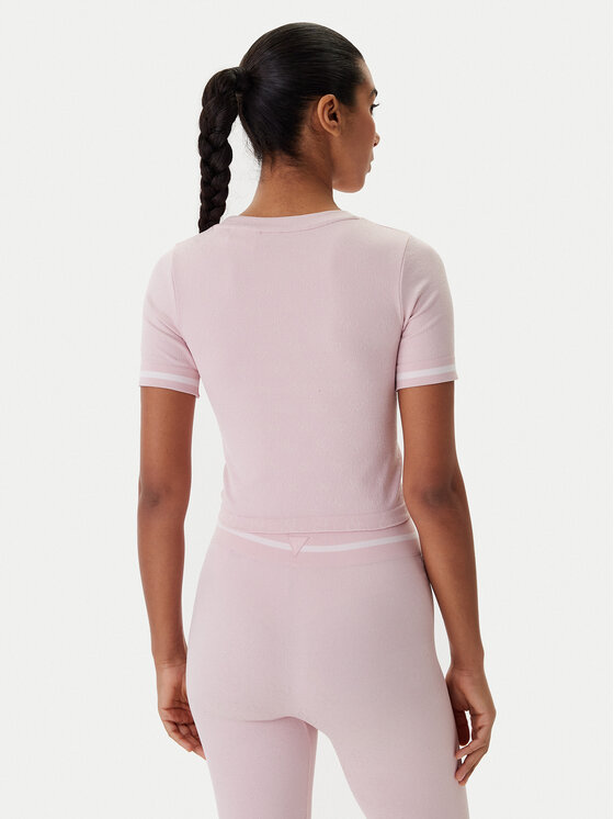 Guess Guess Camiseta V6RP02 Z4692 Rosa Slim Fit