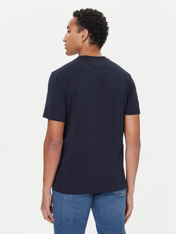 Tommy Hilfiger Tommy Hilfiger Camiseta Stack Graphic MW0MW40002 Azul marino Regular Fit