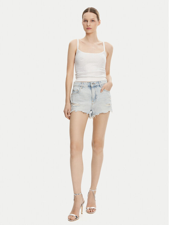 Guess Guess Топ W5GR47 Z3MN2 Білий Regular Fit