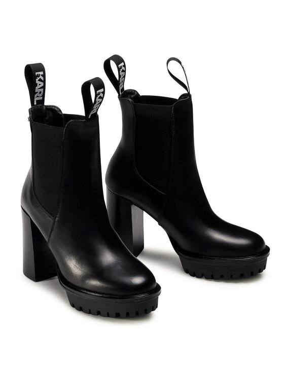 KARL LAGERFELD Ботильйони KARL LAGERFELD KL30166 Чорний