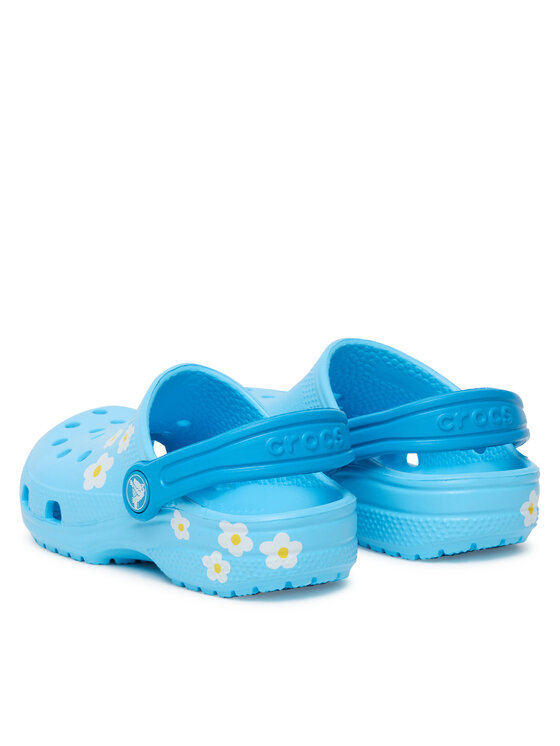 Crocs Παντόφλες Crocs Classic Daisy Clog 211257 Μπλε