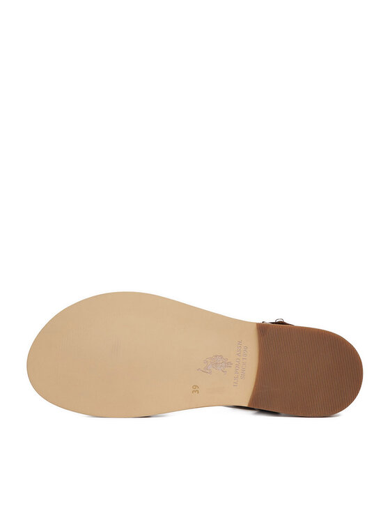 U.S. Polo Assn. Босоніжки U.S. Polo Assn. EO-ADELI001W/6L1 Золотий