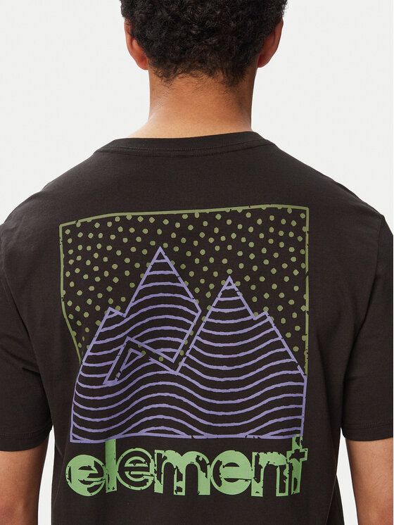Element Element Camiseta Joint  ELYZT00496 Negro Regular Fit