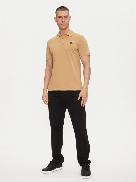 Timberland Timberland Поло TB0A6VDP Бежевий Regular Fit