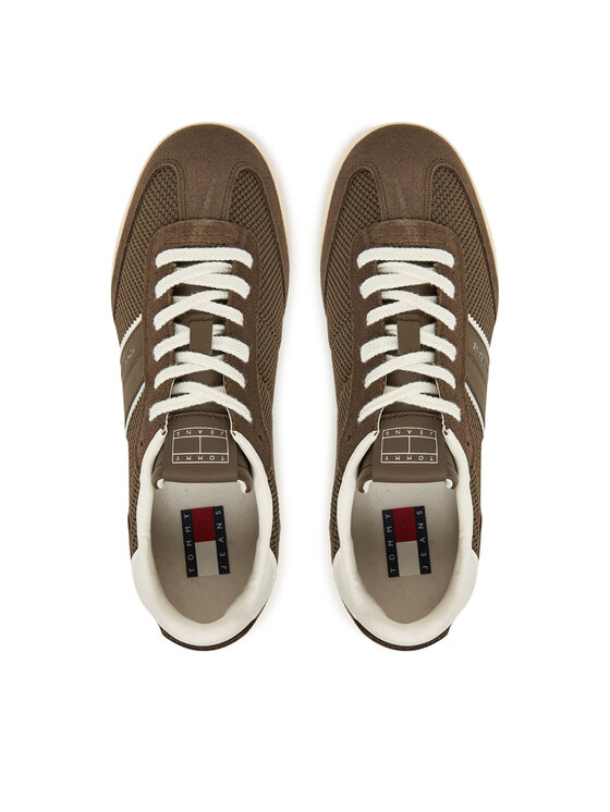 Tommy Jeans Сникърси Tommy Jeans Tjw Low Profile Runner EN0EN02862 Кафяв