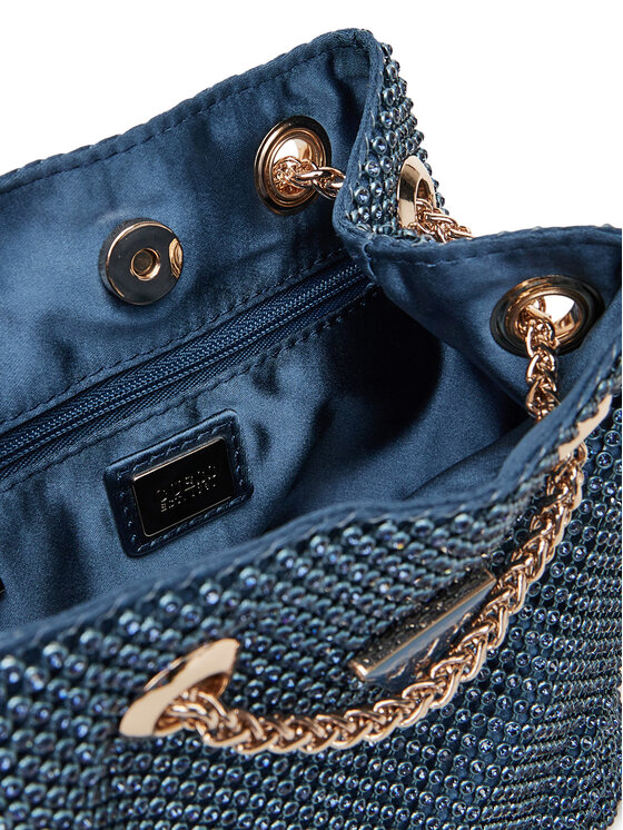 Guess Kabelka Guess Zalina Mini HWRP93 50750 Tmavomodrá