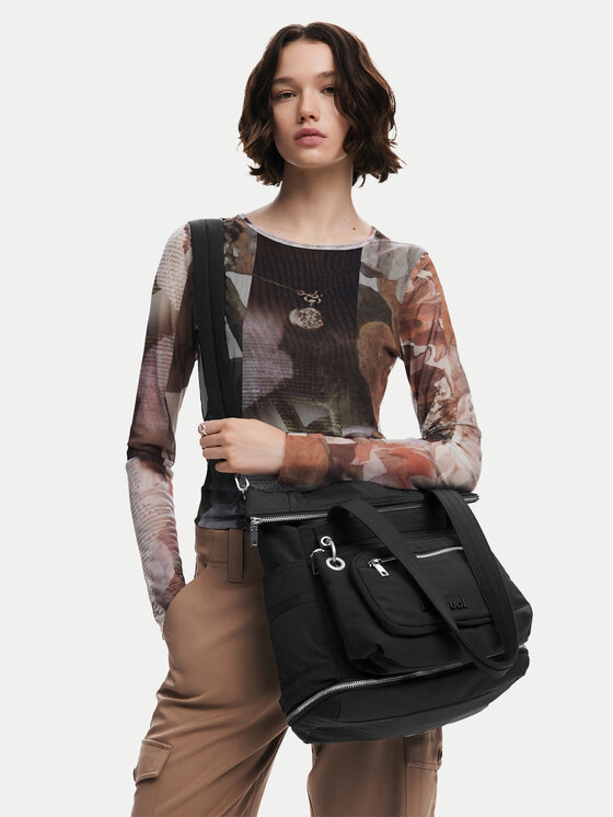 Desigual Ruksak Desigual 24WAKY08 Crna