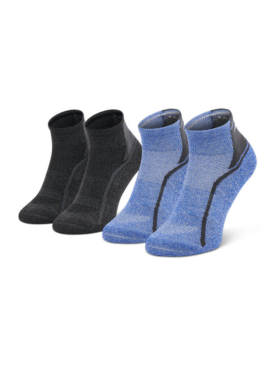 Mizuno Довгі шкарпетки Mizuno Act Train Mid 2P Голубий