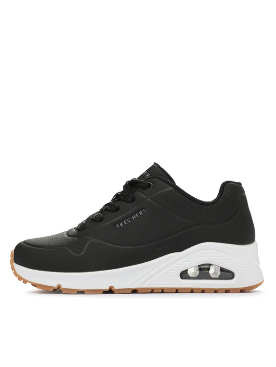 Skechers Snīkeri Skechers Uno Stand On Air 73690/BLK Melns