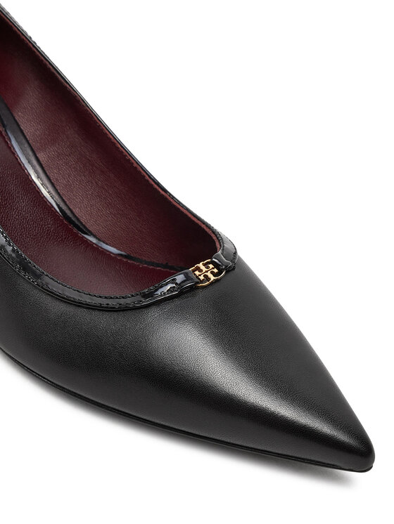 Tory Burch Туфлі Tory Burch Double T Buckle 160124 Чорний