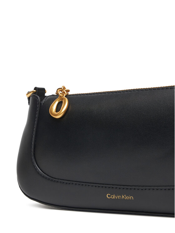 Calvin Klein Geantă Calvin Klein Hardware Zip Crossbody LV04F1046G Negru