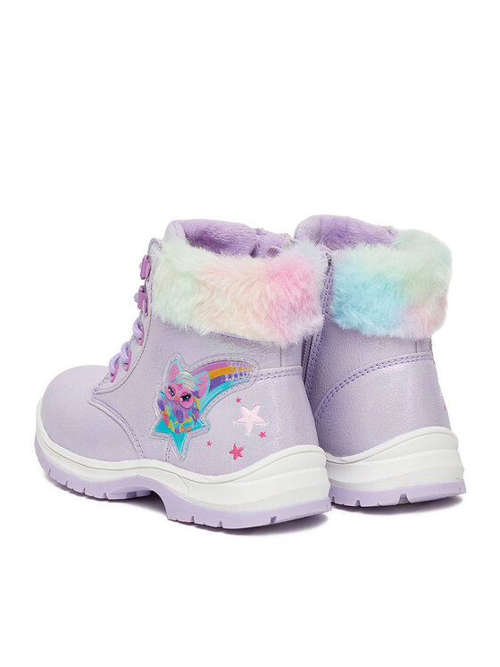 FURBY Šnurovacia obuv FURBY CEO-CP23-AW25-131FUR Fialová