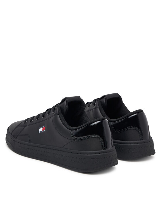Tommy Jeans Sportcipők Tommy Jeans Tjw Logo Sneaker EN0EN03129 Fekete