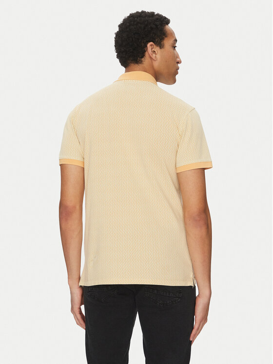 Blend Blend Polo 20718252 Arancione Regular Fit