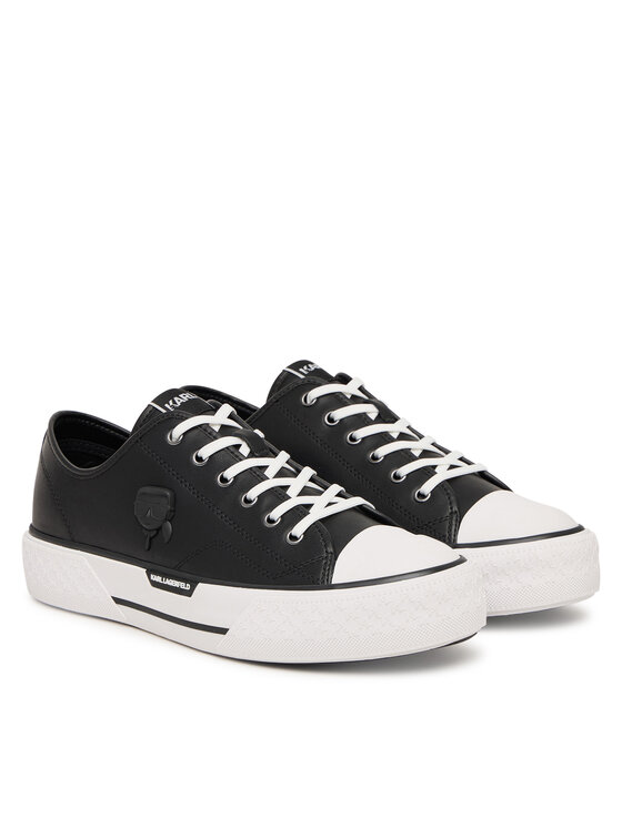 KARL LAGERFELD Кеди KARL LAGERFELD Kampus Max III KL50470N Чорний