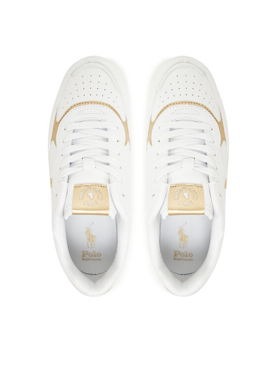 Polo Ralph Lauren Снікерcи Polo Ralph Lauren Masters Court II RL03432102 Білий
