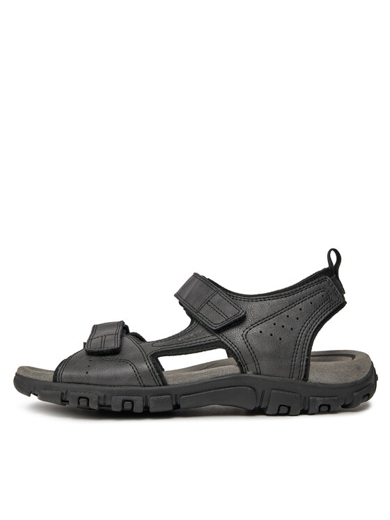 Geox Sandali Geox Uomo Sandal Strada U4524B 000ME C9999 Nero