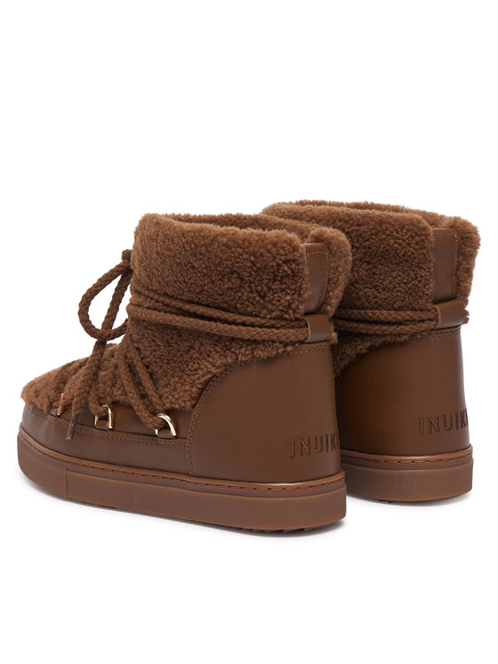 Inuikii Апрески Inuikii Full Leather 1001.003.0282 Кафяв