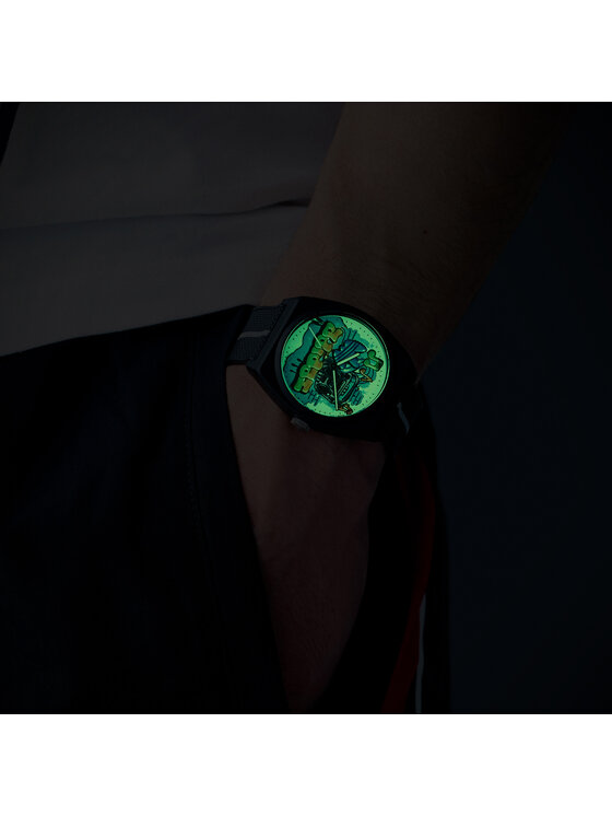 adidas Hodinky adidas Project Two AOST25041 Černá