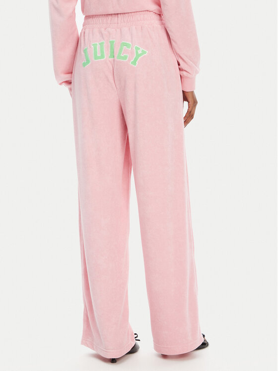 Juicy Couture Juicy Couture Pantalones de chándal Regan JCWBJ125335 Rosa Wide Leg