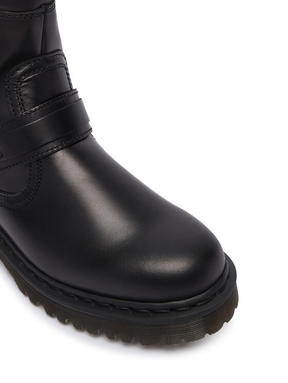 Dr. Martens Bokacsizma Dr. Martens Anistone HRNS Black Orleans DM42583001 Fekete