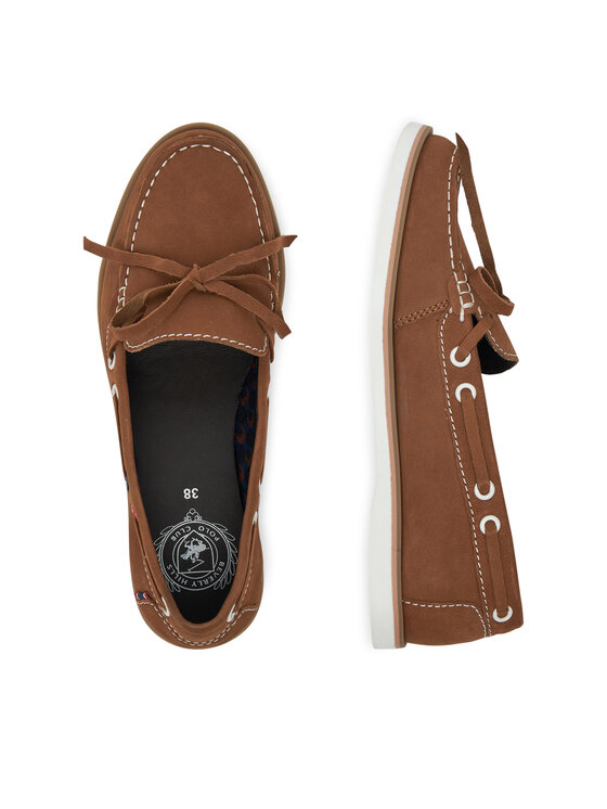 Beverly Hills Polo Club Mokasíny Beverly Hills Polo Club WI16-SKIPER-01 Hnedá