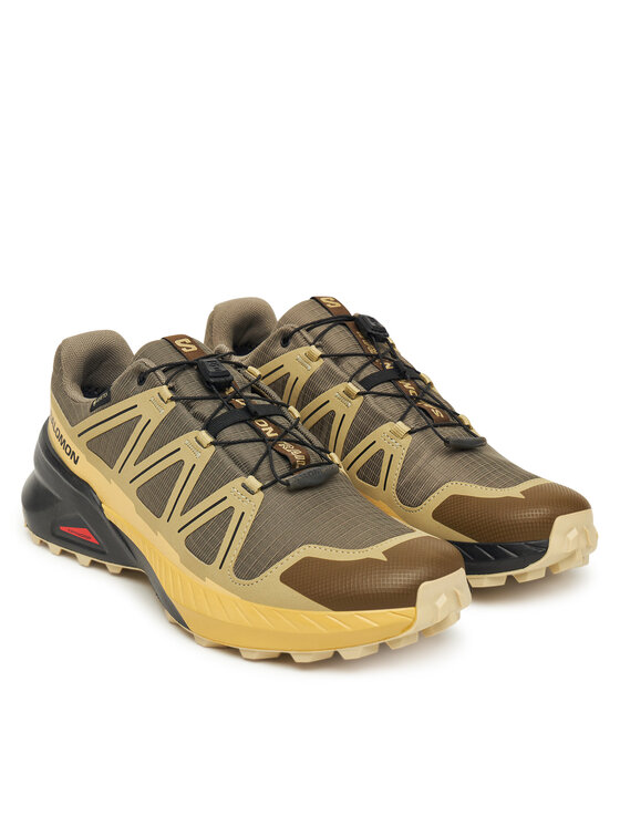 Salomon Pantofi pentru alergare Salomon Speedcross Peak Gore-Tex L47853100 Maro