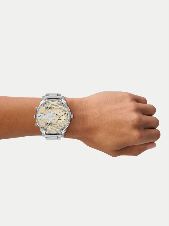 Diesel Годинник Diesel Mr.Daddy Slim DZ7495 Срібний