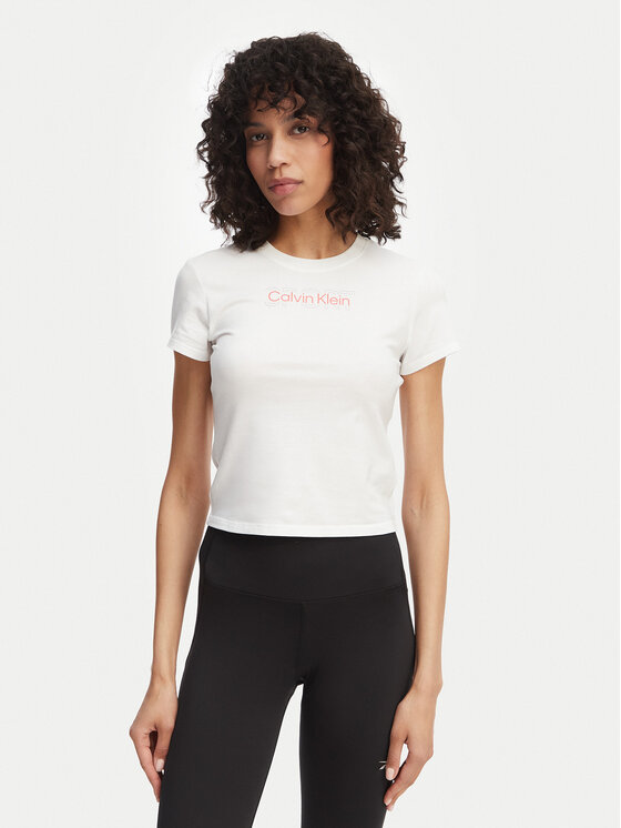 Calvin Klein Calvin Klein T-shirt LVGWS6K240 Bianco Regular Fit