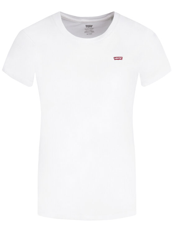 Levi's® Levi's T-Shirt Perfect Tee 39185-0006 Λευκό Regular Fit
