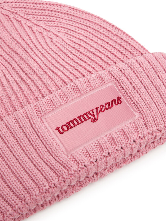 Tommy Jeans Czapka Tommy Jeans Script AW0AW17909 Różowy