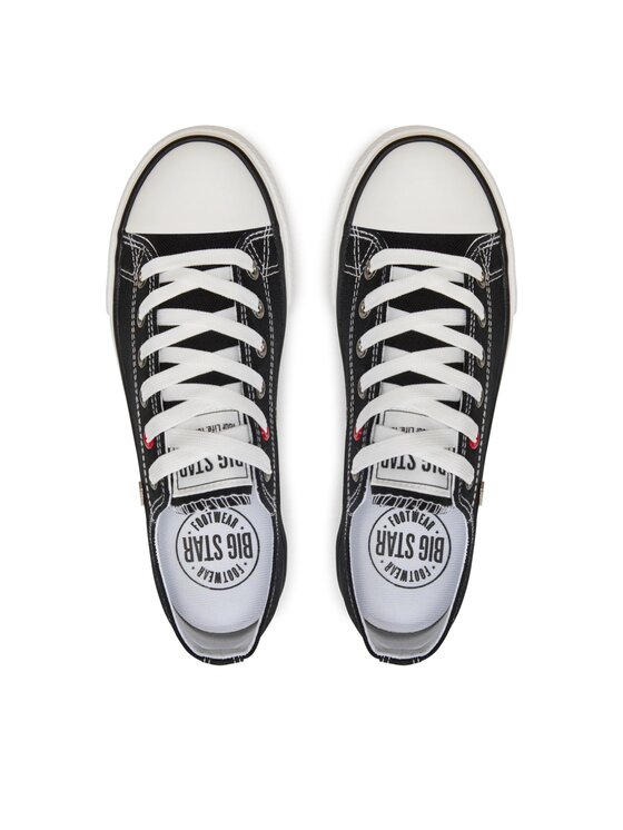 Big Star Shoes Tornacipő Big Star Shoes NN274655 Fekete