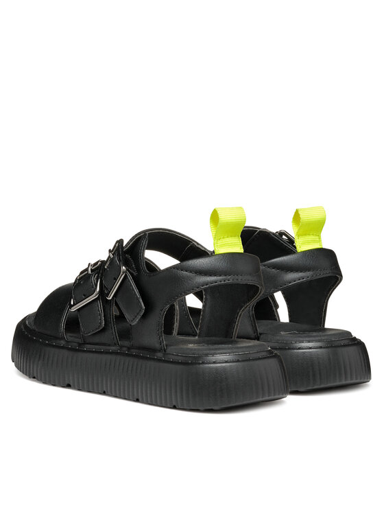 Geox Sandale Geox J Kodette Gir J55DBG 000BC C9999 S Negru
