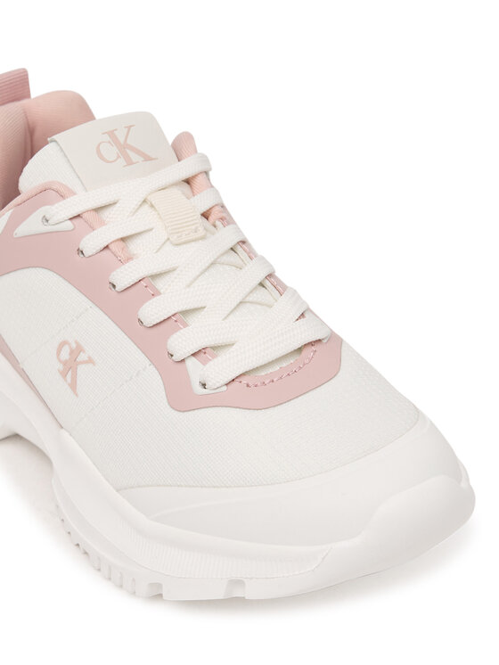 Calvin Klein Laisvalaikio batai Calvin Klein Low Cut Lace-Up V3A9-83233-1844 S Balta