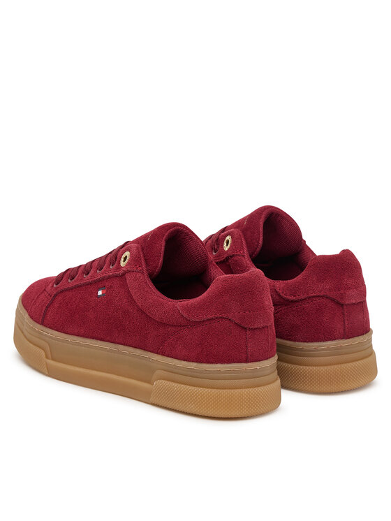 Tommy Hilfiger Snīkeri Tommy Hilfiger Jade T3A9-35098-1429 S Bordo