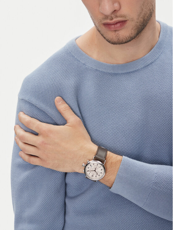 Timex Hodinky Timex Standard TW2T21000 Hnědá