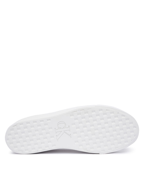 Calvin Klein Superge Calvin Klein Vulc Flatf Laceup HW0HW03086 Bela