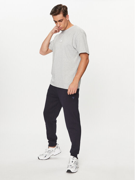 New Balance New Balance T-shirt Athletics Remastered Graphic Cotton Jersey Short Sleeve T-shirt MT31504 Grigio Regular Fit