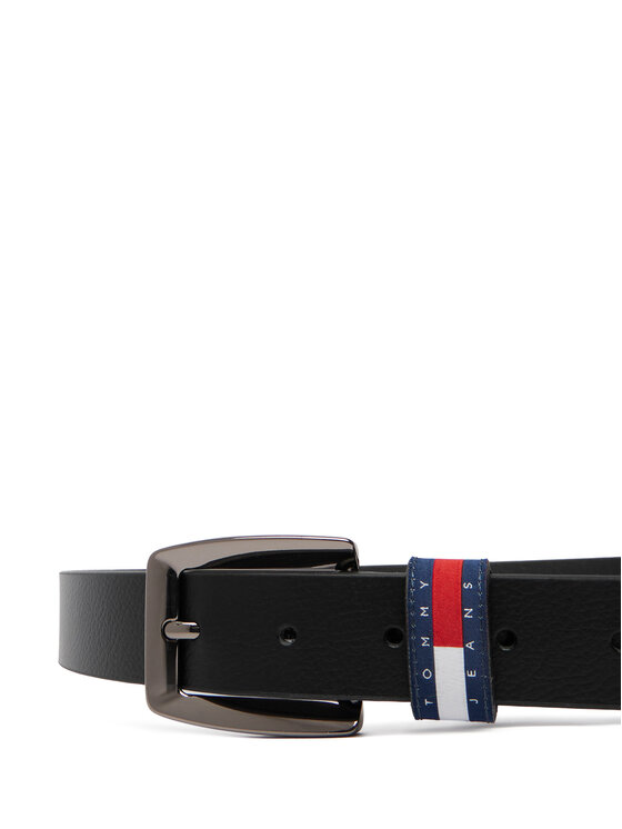 Tommy Jeans Opasok Tommy Jeans Tjw Bold Flag 3.0 AW0AW18099 Čierna