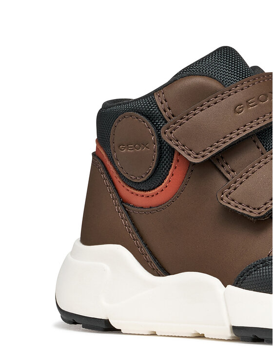Geox Μποτίνια Geox B Flexyper Mini Boy B666GA 0MEBC C6R6B M Σκούρο καφέ