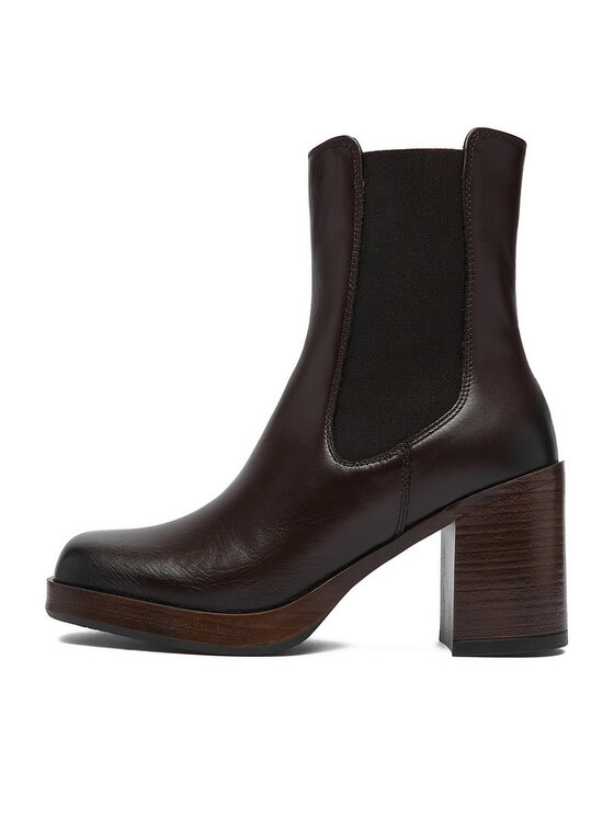GINO ROSSI Ghete Jodhpur GINO ROSSI C-27740PE-PLATEAU Maro închis