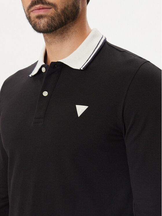 Guess Guess Polo M6BP58 K6201 Negro Slim Fit